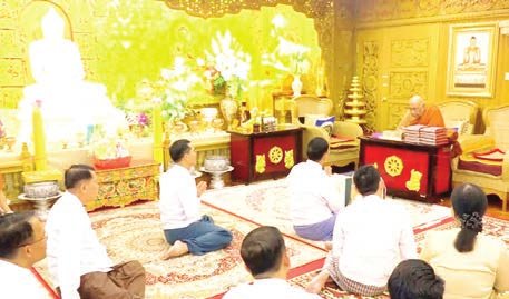 President’s Office Union Minister signs condolence book for demise of Princess Bajrakitiyabha of Thailand