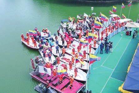 Firefighting, SAR Teams Showcase Skills at Kandawgyi