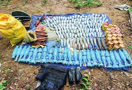Security forces seize terrorist camps and weapons in Magway Region