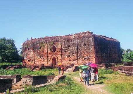 Ancient Inwa city wall in TadaU Township to be re-excavated and studied