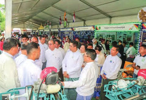 Opening of departmental offices in Falam inspected