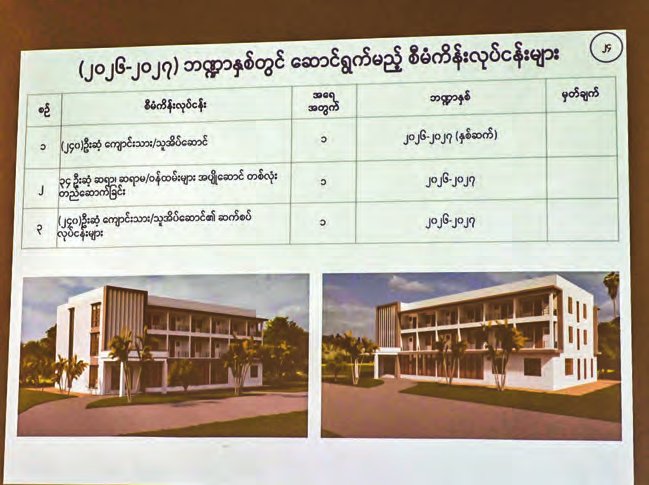 Illegal scam building demolished in Shwe Kokko