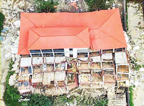 Cleanup campaign conducted at Falam People’s Hospital damaged by terrorists