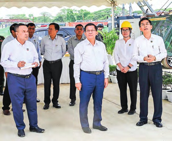 Development activities inspected in Shan (South), Kayah states