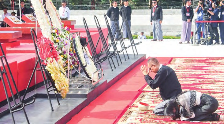 Public Flocks to Bogyoke Aung San Museum on 79th Martyrs’ Day