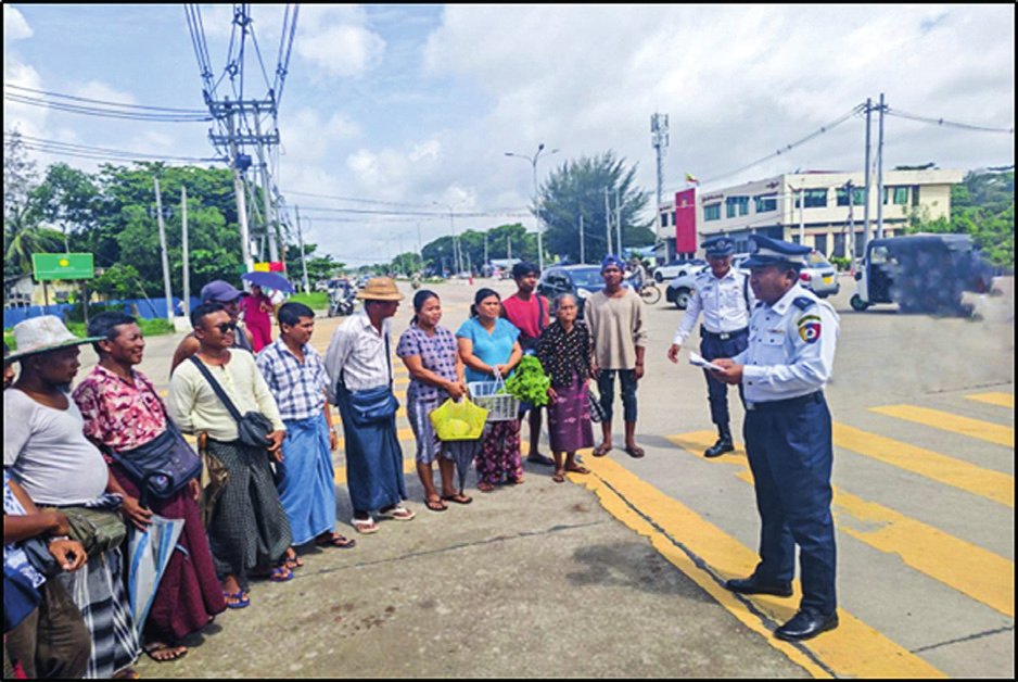 Yangon Police intensify efforts to prevent crimes