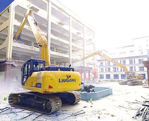 ラエミャンナの復旧・開発作業進行中