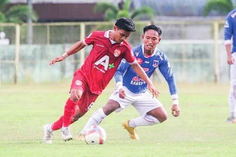 ミャンマー国軍親善サッカーチーム、インドから帰国