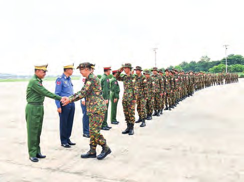 Tatmadaw shooting team heads for 34th AARM